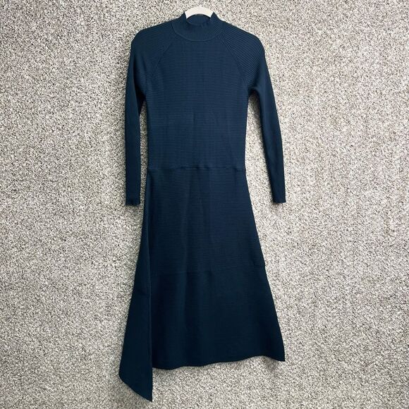 Reiss Navy Long Sleeve Dress - Picture 1 of 11